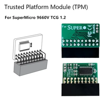 20Pin Модуль TPM 1.2 Надежная платформа для SuperMicro AOM-TPM-9660V TCG 1.2