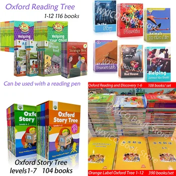 Оксфордская книжка с картинками по английскому языку, полный набор детских книг для внеклассного чтения, подходящих для детей 3-12 лет
