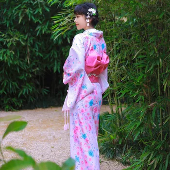 Красоту и ветер Сакуры можно использовать в японском кимоно, Женском формальном кимоно без рукавов, японском кимоно Юката