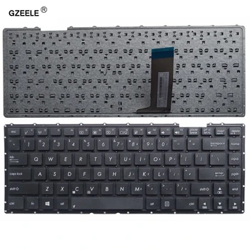 GZEELE, хит продаж, оптовая продажа! Клавиатура для ноутбука ASUS E3110V V451 A450LC X451MA W419L US замена клавиатуры черная без рамки