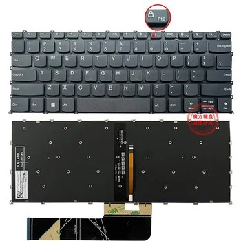 Новая клавиатура США с подсветкой для ноутбука Lenovo IdeaPad 3-14ADA6 3-14ALC6 3-14ITL6, Встроенная клавиатура