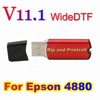 4880 Широкоформатное Программное обеспечение Uv Rip Dtf Program Лицензионный ключ Программного обеспечения для печати WideDtf Версии 11.1 Ключ Dtf Print Kit Для Epson