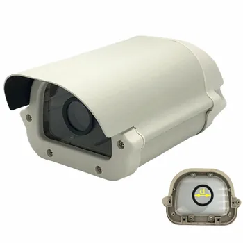 6-дюймовый Наружный водонепроницаемый корпус камеры видеонаблюдения, Всепогодный корпус из алюминиевого сплава, крышка с вырезом для объектива для камеры безопасности Box