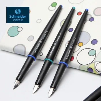 Высококачественная Немецкая художественная ручка Schneider, оригинальная ручка для рисования Шрифтов, Креативная авторучка для подписи 0,5 мм/1,1 мм/1,5 мм, подарочный набор