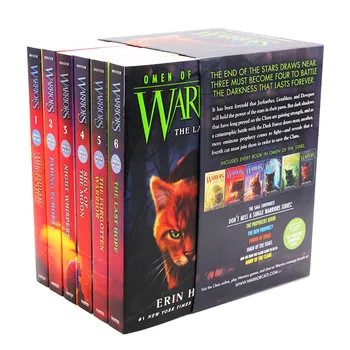 6 книг на английском языке/Cat Warrior, часть 4/Тома 1-6