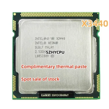 Б/у процессор Intel Xeon X3440 четырехъядерный 2,53 ГГц LGA 1156 8M Кэш 95 Вт настольный процессор