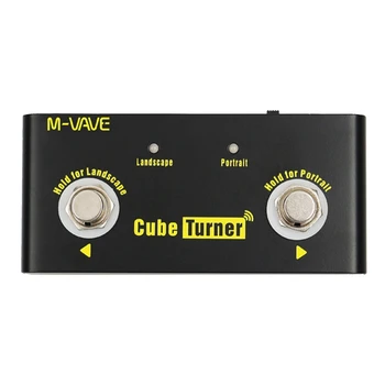 M-VAVE Беспроводной Page Turner Page Turner Bluetooth Перезаряжаемый для планшета смартфона Электронные музыкальные партитуры