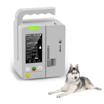 WT2000 Ветеринарное медицинское оборудование инфузионный насос для животных с сенсорным экраном