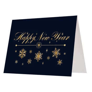 STOBOK 1 Комплект Поздравительных открыток с Новым Годом, Новогодних открыток с Благословением, Открыток с поздравительными сообщениями, Пустых Новогодних подарочных карточек с конвертами
