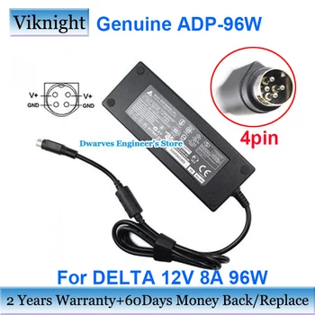 Подлинный адаптер переменного тока ADP-96W SSS Зарядное устройство Для Delta 12V 8A 96W ADP-96W Блок Питания для DPS Z21400E-A2 POS 4 Pin