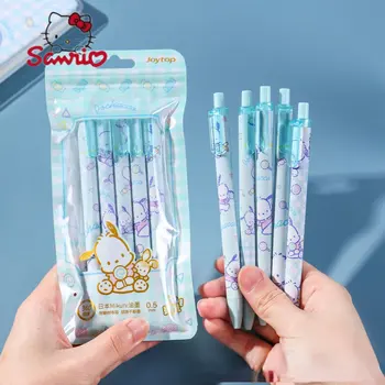 Натуральная гелевая ручка Pochacco, Sanrio, ручка с ограниченным тиражом, ручка для подписи со шприц-головкой, быстросохнущая мультяшная ручка-краска на водной основе