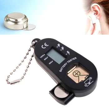Универсальный тестер батареи слухового аппарата BC06, тестер батареи, ЖК-электрический измерительный прибор для контроля мощности слухового аппарата