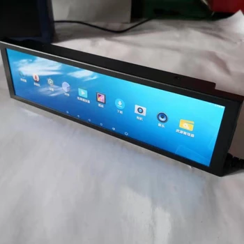 рекламный экран с ЖК-дисплеем длиной 8,8 дюйма с эластичным стержнем