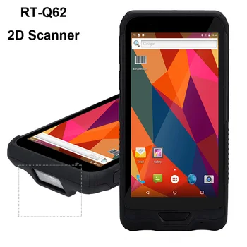 Портативный КПК RT-Q62 NFC 6 дюймов 4G LTE Android 5.1 4-ядерный прочный планшет Qualcomm с 1D/2D сканером штрих-кодов Honeywell