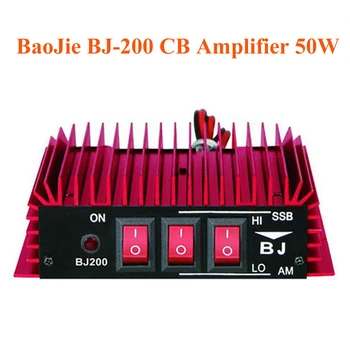 BaoJie BJ-200 50 Вт Усилитель мощности CB-радио ВЧ Усилитель 3-30 МГц AM/FM/SSB/CW Усилитель мощности CB для портативной рации