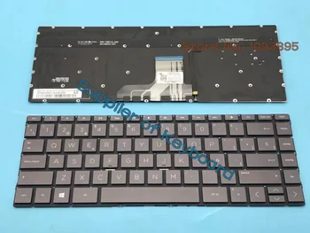 Новинка для HP ENVY 13-ah0000 13-ah1000ns Латиноамериканская испанская клавиатура с подсветкой коричневого цвета
