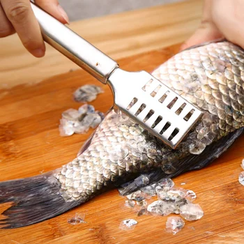 Щетка для чистки рыбьей кожи, Щетка для чистки рыбных чешуек, Терки, Кухонные инструменты Для быстрого удаления Рыбы, Нож для чистки Овощей, инструменты для морепродуктов
