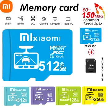 Оригинальная карта памяти Xiaomi 1 ТБ 2 ТБ Mini TF Card 1 ТБ A1 V30 Высокоскоростная Class10 512 ГБ 128 ГБ Для Камеры/Телефонов/Планшетов/Gam