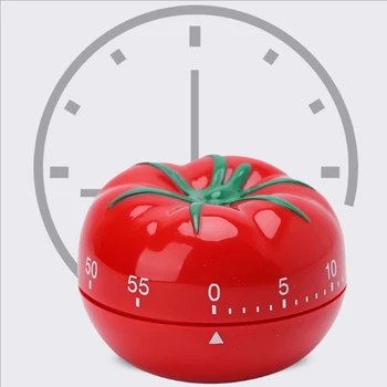 Таймер для приготовления томатов, Милый Напоминающий Будильник, Инструменты для творчества, Механический обратный отсчет Оптом
