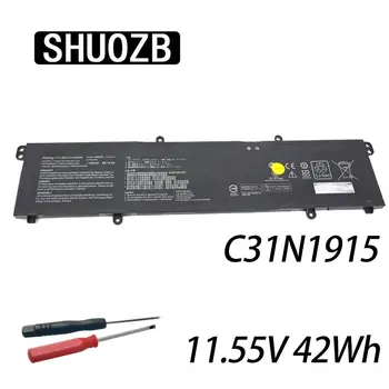 SHUOZB 11,55 V 42Wh 3640mAh C31N1915 Аккумулятор Для Ноутбука ASUS BR1100CKA BR1100FKA Бесплатные Инструменты