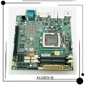 X11SCV-Q Для серверной материнской платы Supermicro с одним разъемом Intel Q370 LGA-1151 DDR4 8/9-го поколения i9 i7 i5 i3 Идеально Протестирована