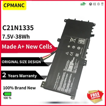 CPMANC Новый Аккумулятор для ноутбука C21N1335 Asus VivoBook S451 S451LA S451LB S451LN Серии Ultrabook 7,5 V 38WH