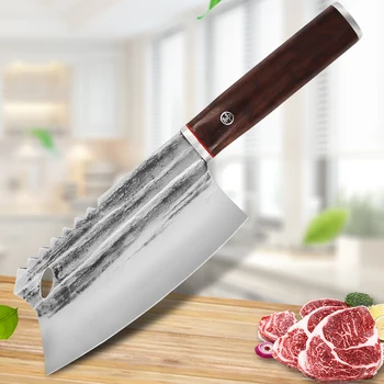 Нож Для Разделки Мяса, Рыболовный Нож, Мясницкие Ножи, Филейный Нож Из Высокоуглеродистой Стали, Овощные Ножи Шеф-Повара Для Кухни, Кулинарный Нож