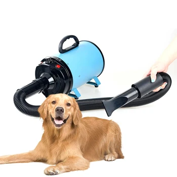 Мощный фен для собак, Бесшумный фен Secador, Быстрый водяной вентилятор, фен, Теплый ветер, Кошачий Бластер, Сушилка для ухода за домашними животными