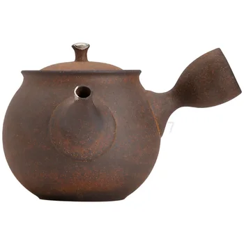 Чайник с травяной и деревянной глазурью, Керамика, Искусство Тай, Китайский чайный сервиз, Фарфор, глина, Антикварный чайник, посуда для напитков