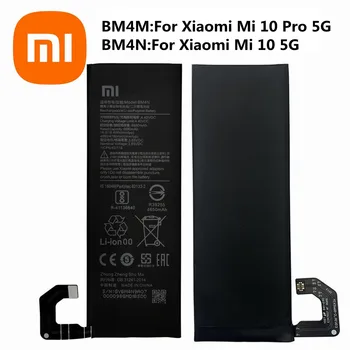 Высококачественный BM4M BM4N Xiao mi Оригинальный Аккумулятор Для Xiaomi Mi 10/Mi 10 Pro 5G Mi10 Pro 5G Версия Сменных Аккумуляторов