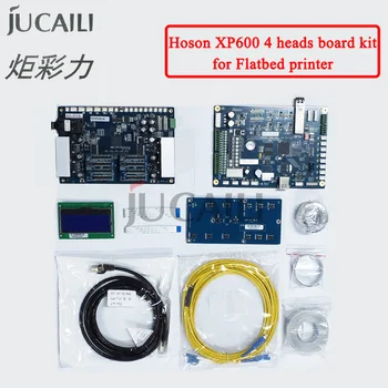 Jucaili hoson комплект платы с 4 головками для печатающей головки Epson xp600 основная плата для планшетного принтера Xuli Allwin UV 60x90/20x30 см