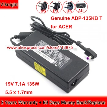 Подлинное зарядное устройство PA-1131-16 135 Вт ADP-135KB T 19 В 7.1A Адаптер переменного тока для Acer ASPIRE VN7-592G-77QY VN7-592G-5503 N17C1 AN515-54