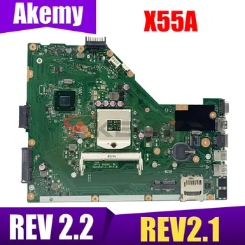 X55A для материнской платы ноутбука ASUS X55A SJTNV REV 2.2/REV2.1 используется случайным образом интегрированная тестовая материнская плата