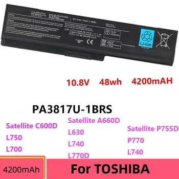 4200 мАч Для TOSHIBA PA3817U-1BRS C600D C640 C650 C660 C675 L630 L700 L740 L750 P770 аккумулятор для ноутбука
