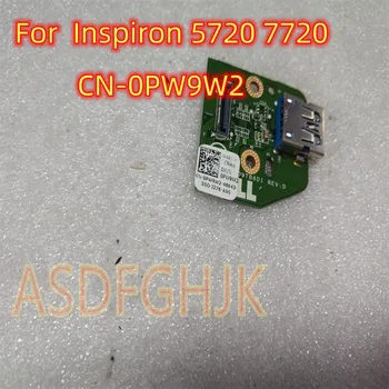 Оригинальный Для DELL Inspiron 5720 7720 USB 3.0 LAN плата CN-0PW9W2 0PW9W2 PW9W2 DA0R09TB6D1 Бесплатная Доставка