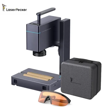 Завод Поставщик Laserpecker LP3 Deluxe Мини портативный лазерный гравер Металл Пластик DIY для лазерного гравировального станка