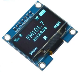 1,3-дюймовый синий OLED-модуль SSH1106 Drive IC Совместим с интерфейсом SH1306 IC 128*64 IIC/SPI