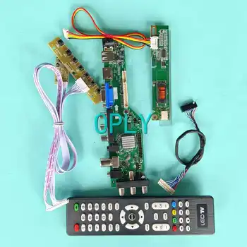Плата контроллера цифрового монитора DVB для LP133WX1 N133I1 N133I7 LVDS 20 Pin USB HDMI-Совместимый VGA AV 1280*800 Комплект 1-CCFL 13,3 