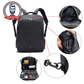 Парикмахерский USB-рюкзак, сумка для Парикмахерских Ножниц, Чемодан, Стрижка, Большая емкость, Многофункциональный чехол для парикмахерских инструментов