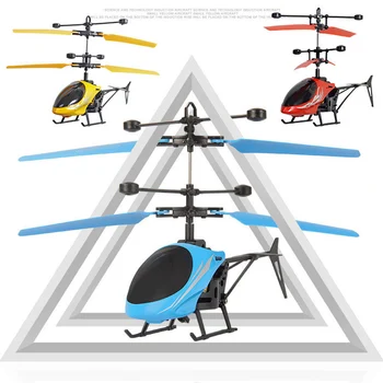 Мини-Квадрокоптер ZK50, Беспилотный Радиоуправляемый Дрон, Инфракрасный Индукционный Самолет, Летающий Вертолет, Игрушка с мигающим светом, подарок для детей