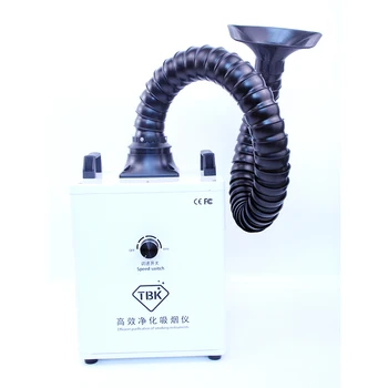Вытяжка дыма Лазерный резак С HEPA фильтром 220 В Прибор для курения С высокой фильтрацией Очиститель дыма TBK