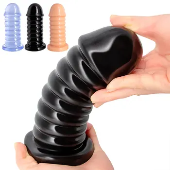 Большие анальные секс-игрушки для взрослых, анальные пробки огромного размера, Массаж простаты для мужчин, Большая анальная пробка, Секс-игрушка для взрослых для мужчин, БДСМ