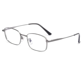 Титановые очки для чтения Cubojue, мужская оправа для очков, Мужская Женская толстая оправа, прямоугольные сверхлегкие очки по рецепту