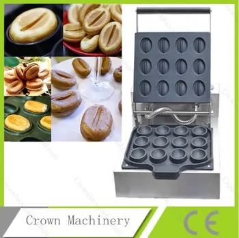 машина для приготовления десертных вафель в форме кофейных зерен; вафельница на 12 отверстий; тостер для сладкого торта