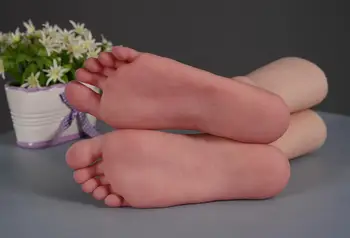 Силиконовый материал TPE с высокой имитацией, реалистичная модель женской стопы для ног, Сгибаемый манекен, дисплей ювелирных изделий, реквизит