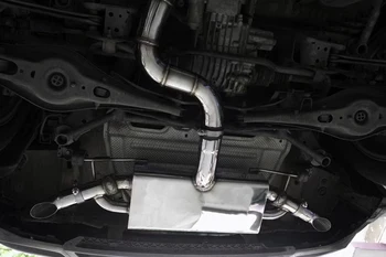 Коллектор выхлопной системы из нержавеющей стали HMD подходит для VW Tiguan 2.0T автоматической модификации, изготовленный на заказ клапан глушителя для автомобиля