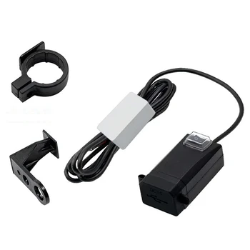 12 В-24 В QC3.0, двойной USB-порт, водонепроницаемый адаптер для зарядного устройства на руль мотоцикла, розетка для телефонной навигации