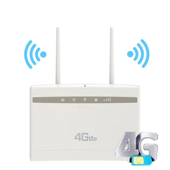 Сеть LTE 300 Мбит/с Беспроводной USB-модем 4G WiFi-маршрутизатор со слотом для sim-карты, внешние антенны с высоким коэффициентом усиления, разблокировка Европы и Африки