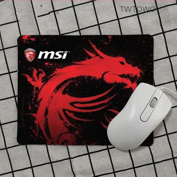 Высококачественные компьютерные игровые коврики для мыши с логотипом MSI Dragon, хит продаж, оптовая продажа, игровой коврик для мыши