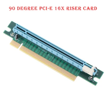 PCI-E 16X Riser Card 90 Градусов Pci-Express Pci-E 16X Прямоугольный Удлинитель Протектор Riser Adapter Card Для сервера 1U